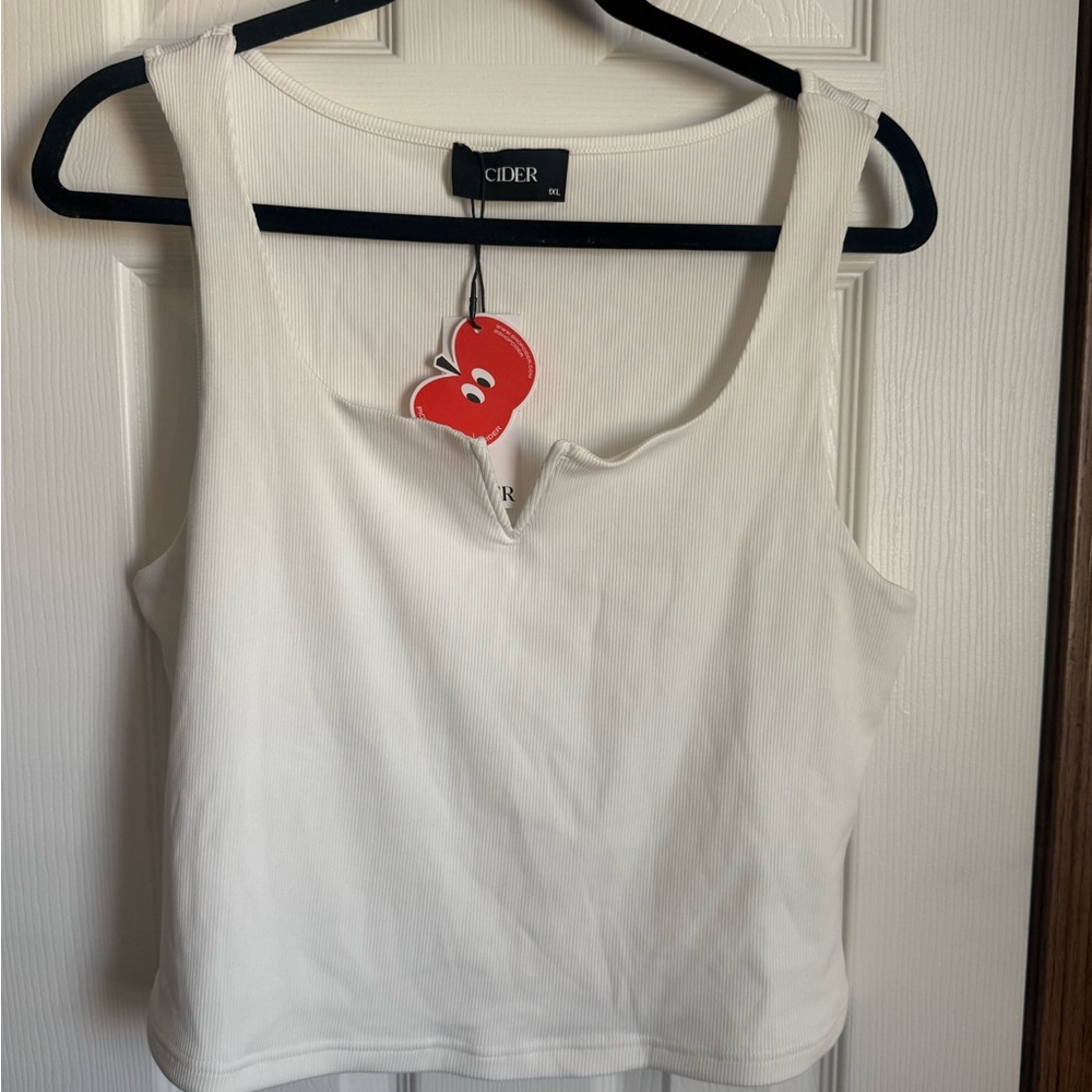 Cider White Women's Top